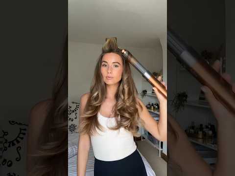 Dyson Airwrap routine - Quick hairstyle ✔️ #hairstyles #hair #airwrap #dysonairwrap