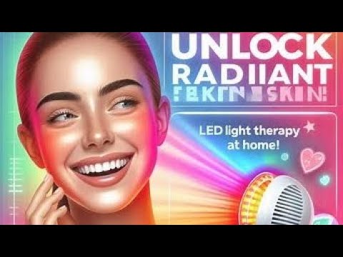 Unlock Radiant Skin with LED Light Therapy at Home!