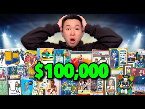 I BOUGHT OVER $100,000 IN SPORTS CARDS FOR MY BIGGEST HAUL EVER! 😱🔥