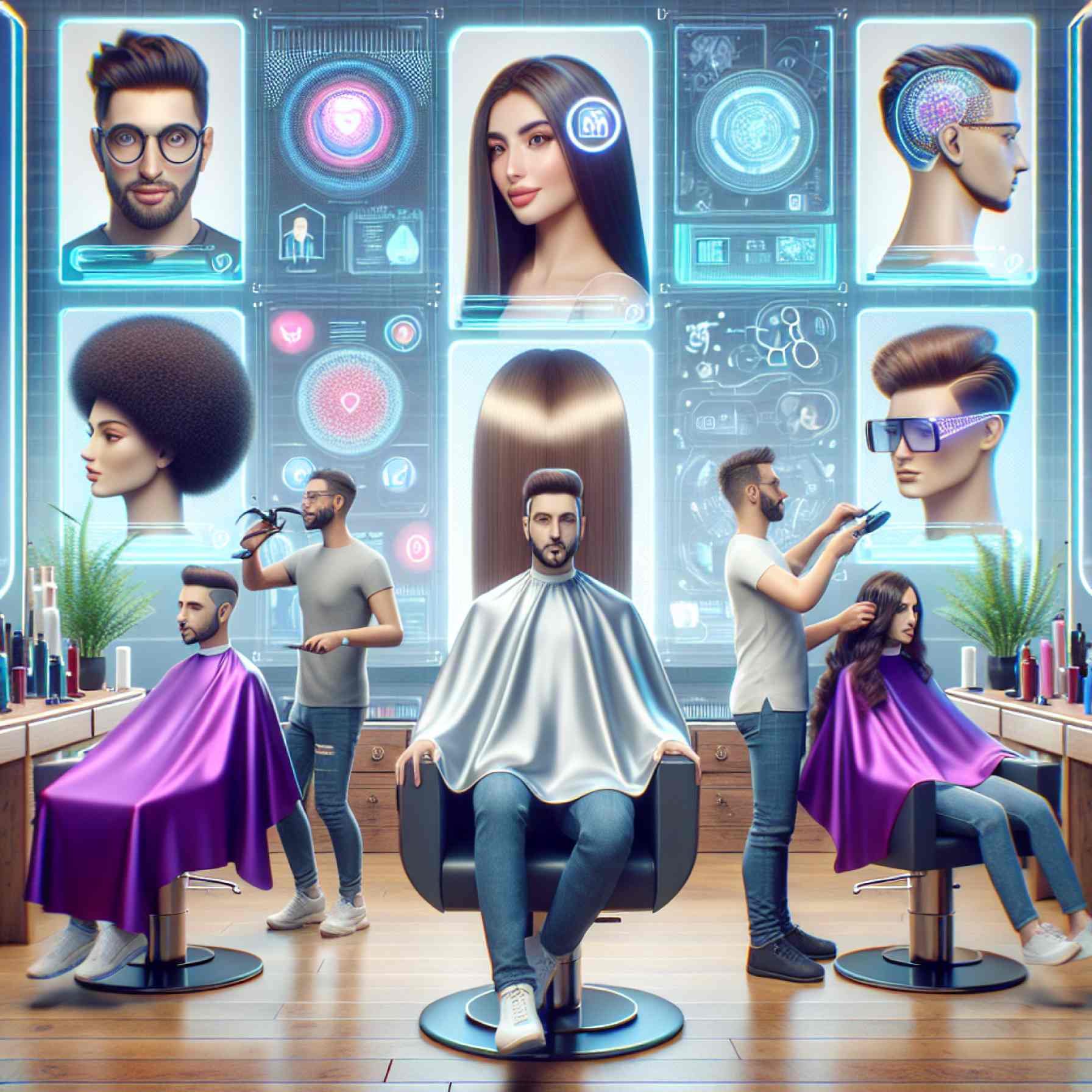 The Rise of the Digital Salon: How AI and AR Are Transforming Your Hairdressing Experience